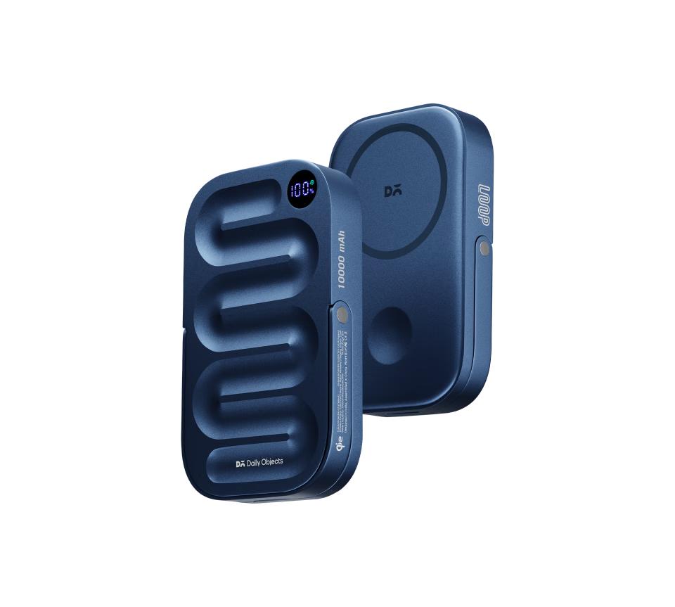 Loop Qi2 Certified MagSafe Compatible Aluminium Power Bank 10000 mAh